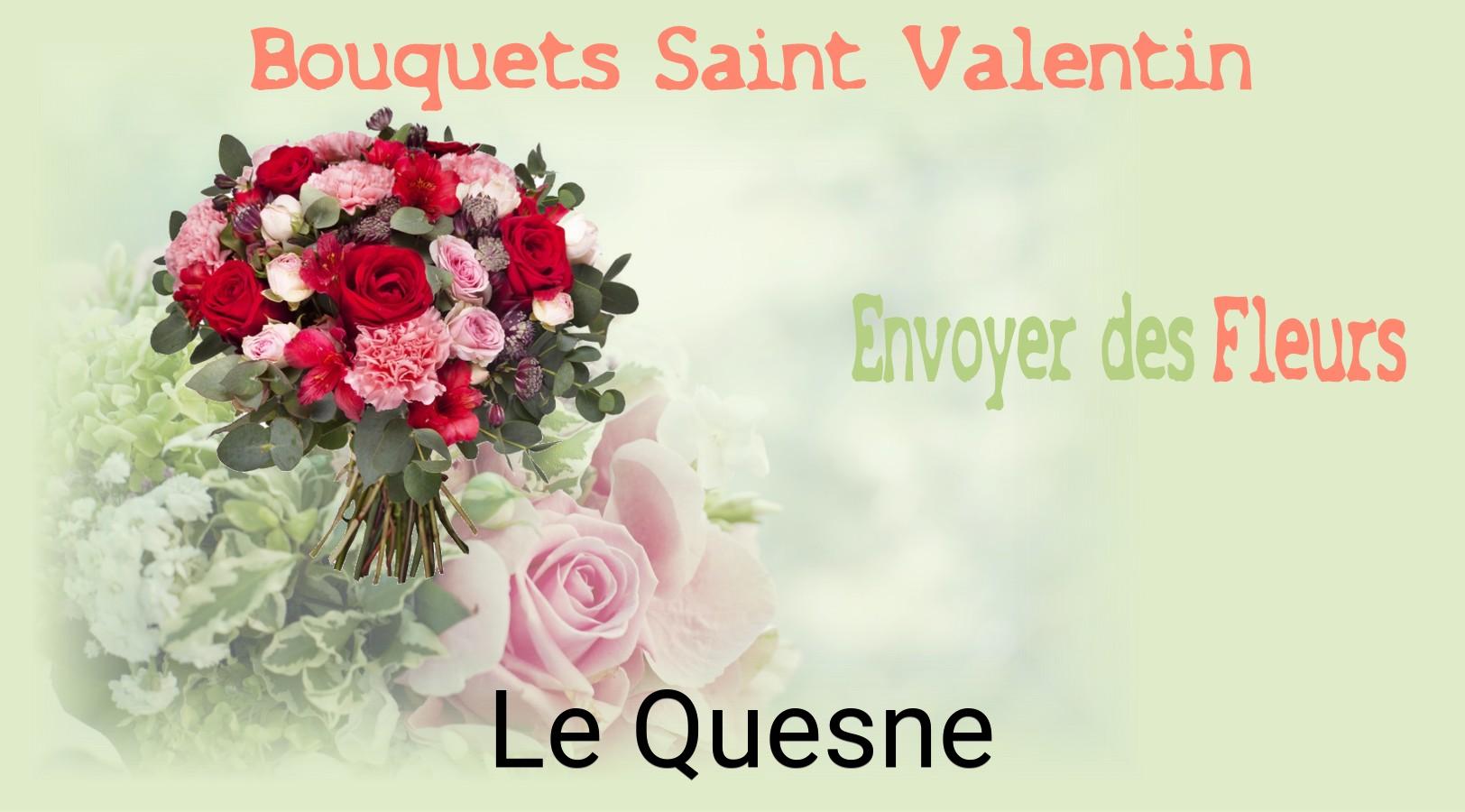 Roses de Saint-Valentin livrées à Le Quesne